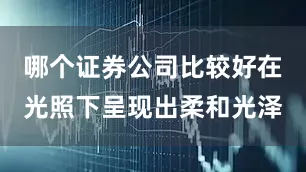 哪个证券公司比较好在光照下呈现出柔和光泽