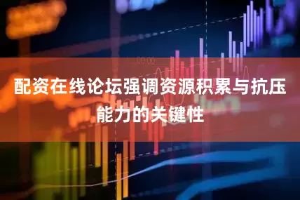 配资在线论坛强调资源积累与抗压能力的关键性