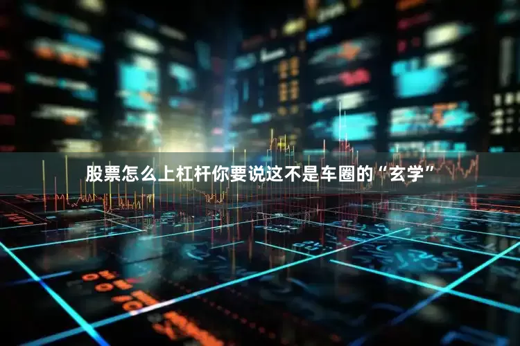 股票怎么上杠杆你要说这不是车圈的“玄学”